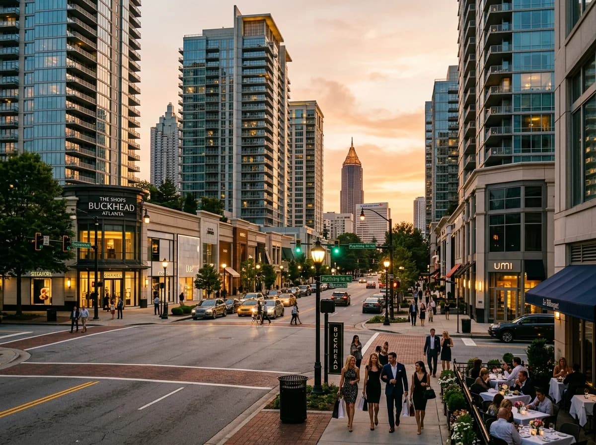 Peachtree Road in Buckhead